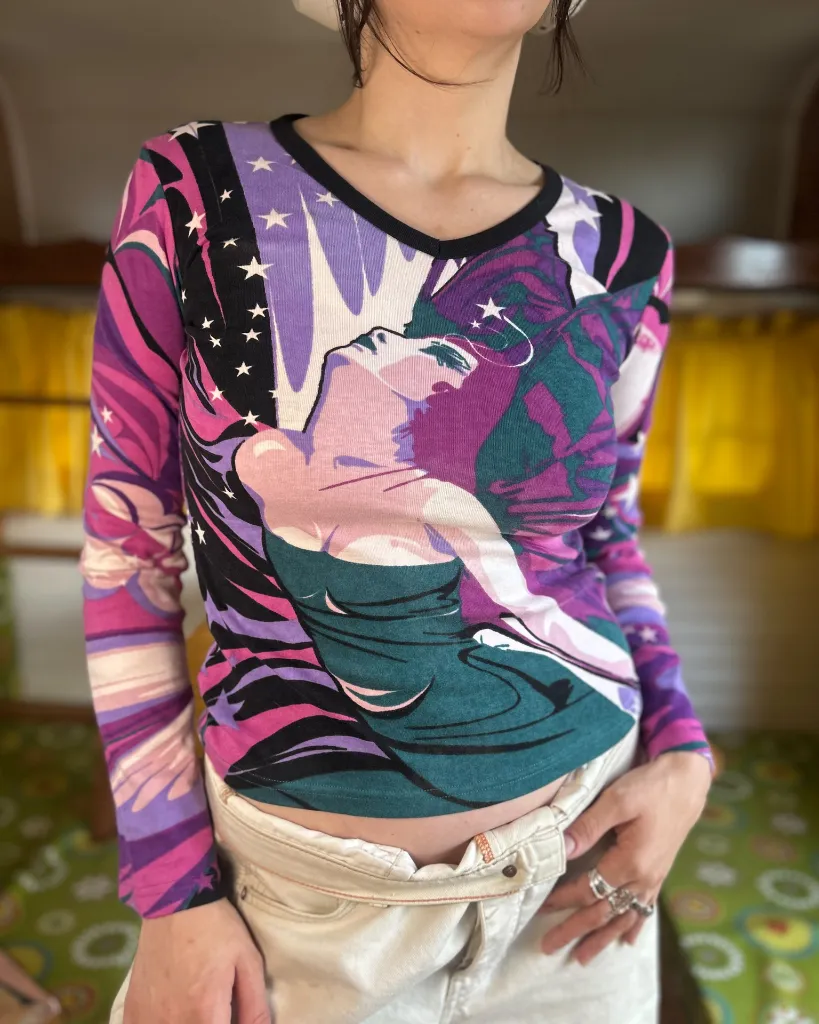 Custo Barcelona Graphic Fairy Top 